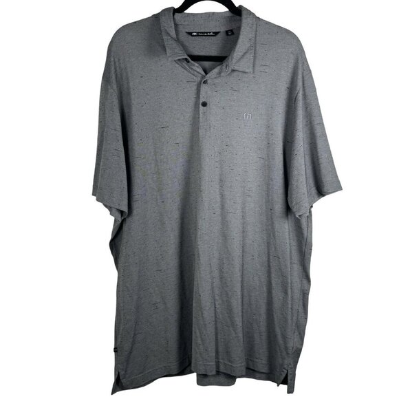 Travis Mathew Other - Travis Mathew Polo Shirt Mens Size 2XL Gray Short Sleeve Collared Pima Cotton